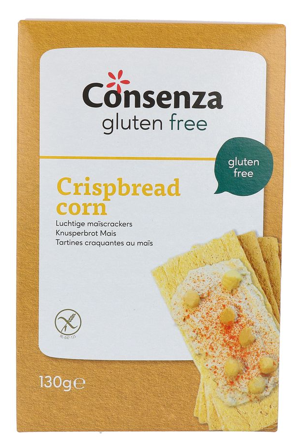 Consenza Glutenvrije Luchtige Maiscrackers