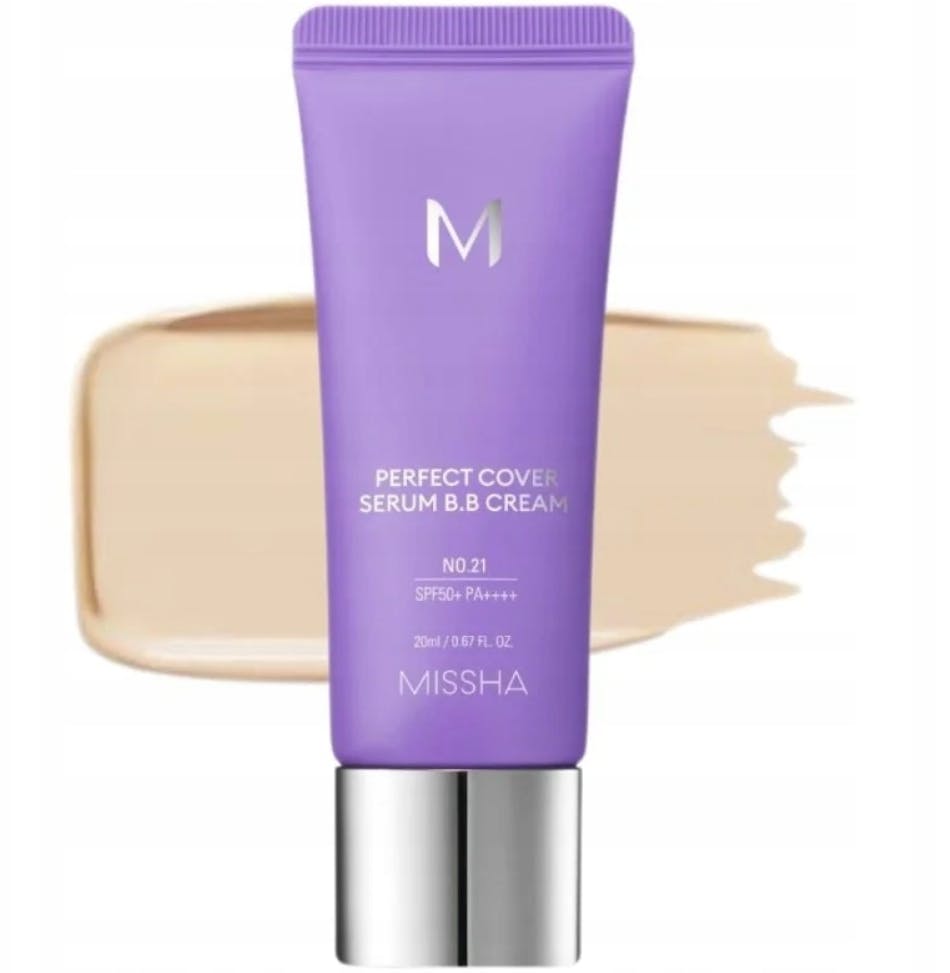 Missha M Perfect Cover Serum BB Cream SPF50+ PA++++ #21 Light Beige 20 ml