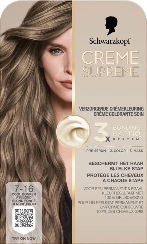 Schwarzkopf Crème supreme 7-16 d blond 1st