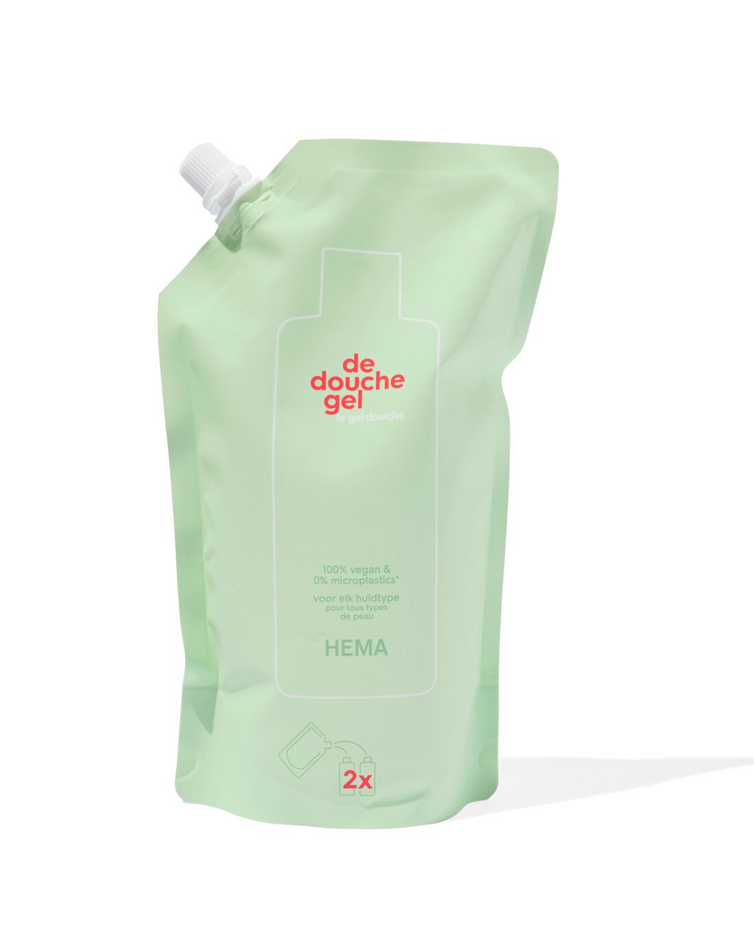 HEMA Navulling De Douchegel 600 Ml