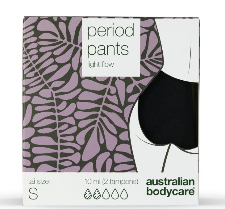 Australian Bodycare Period Pants Midi Light Flow Small 1 st