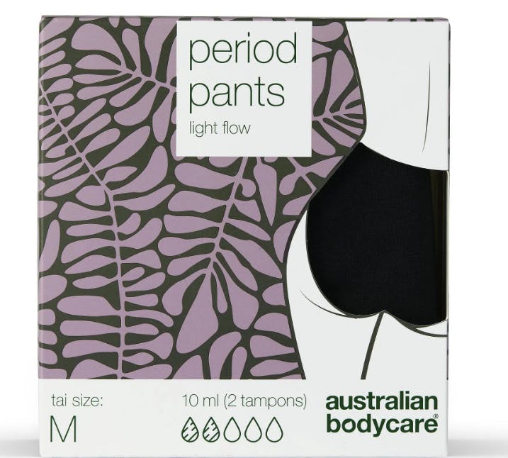 Australian Bodycare Period Pants Midi Light Flow Medium 1 st