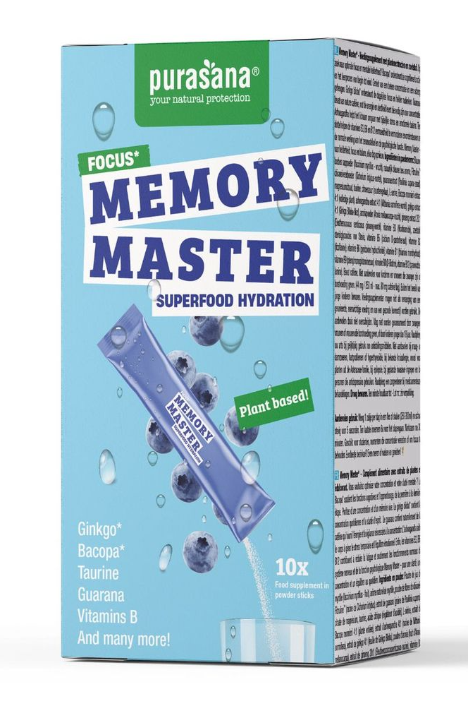 Purasana Memo Master Superfood Hydration Poeder