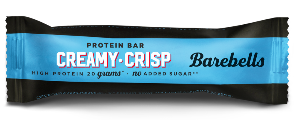 Barebells Creamy Crisp Protein Bar No Added Sugar