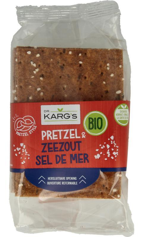 Dr Karg Pretzel & Zeezout Crackers