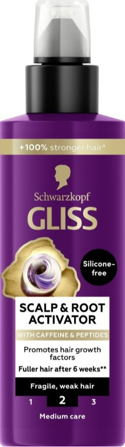 Schwarzkopf Gliss Kur Gliss Scalp & Root Activator Silicon Free 2