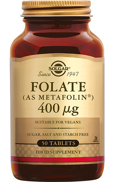 Solgar Folate (Folaat) 400 mcg Tabletten