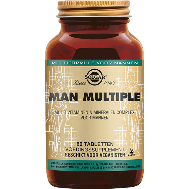 Solgar Man Multiple Multivitamine voor Mannen Tabletten
