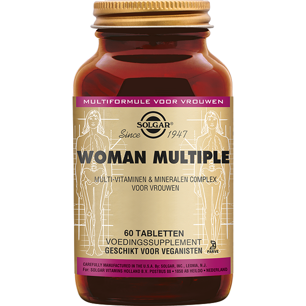 Solgar Woman Multiple Multivitamine Vrouw Tabletten