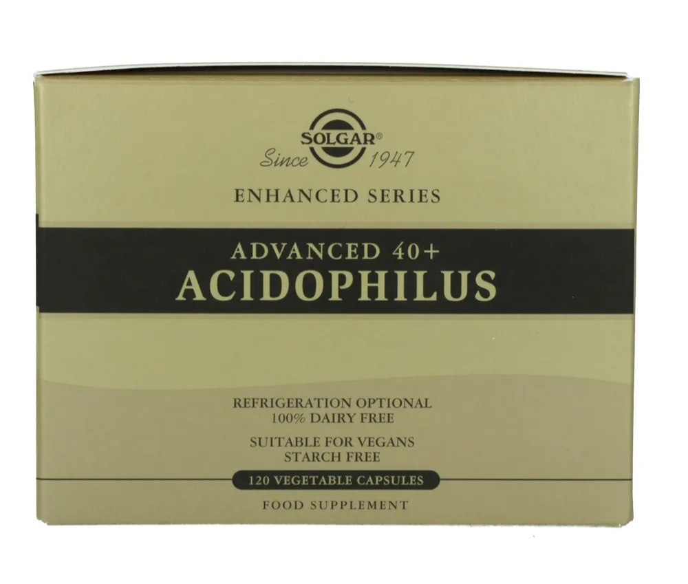 Solgar Advanced 40+ Acidophilus Capsules