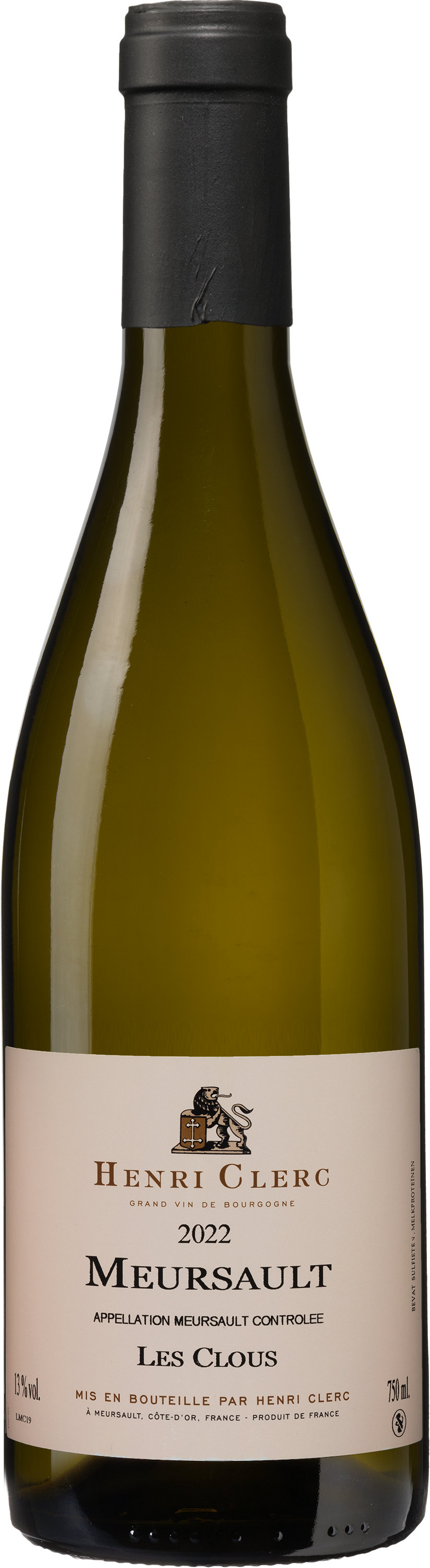 Wijnbeurs Henri Clerc 'Les Clous' Meursault (3 flessen)