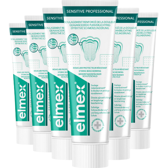Elmex Sensitive Professional Tandpasta - 6 x 75 ml