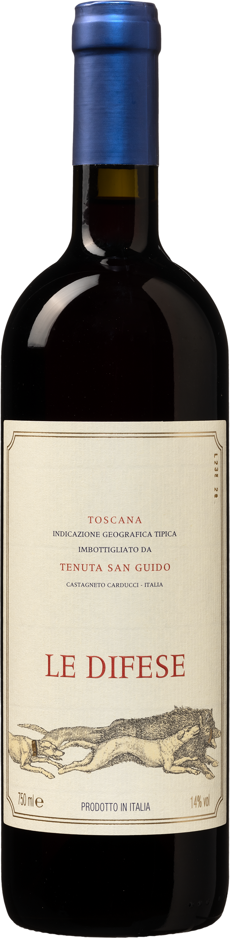 Wijnbeurs Rosso Toscana Le Difese Tenuta San Guido