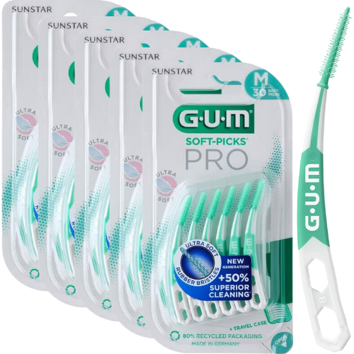 GUM Soft-Picks PRO Medium - 5 x 30 stuks