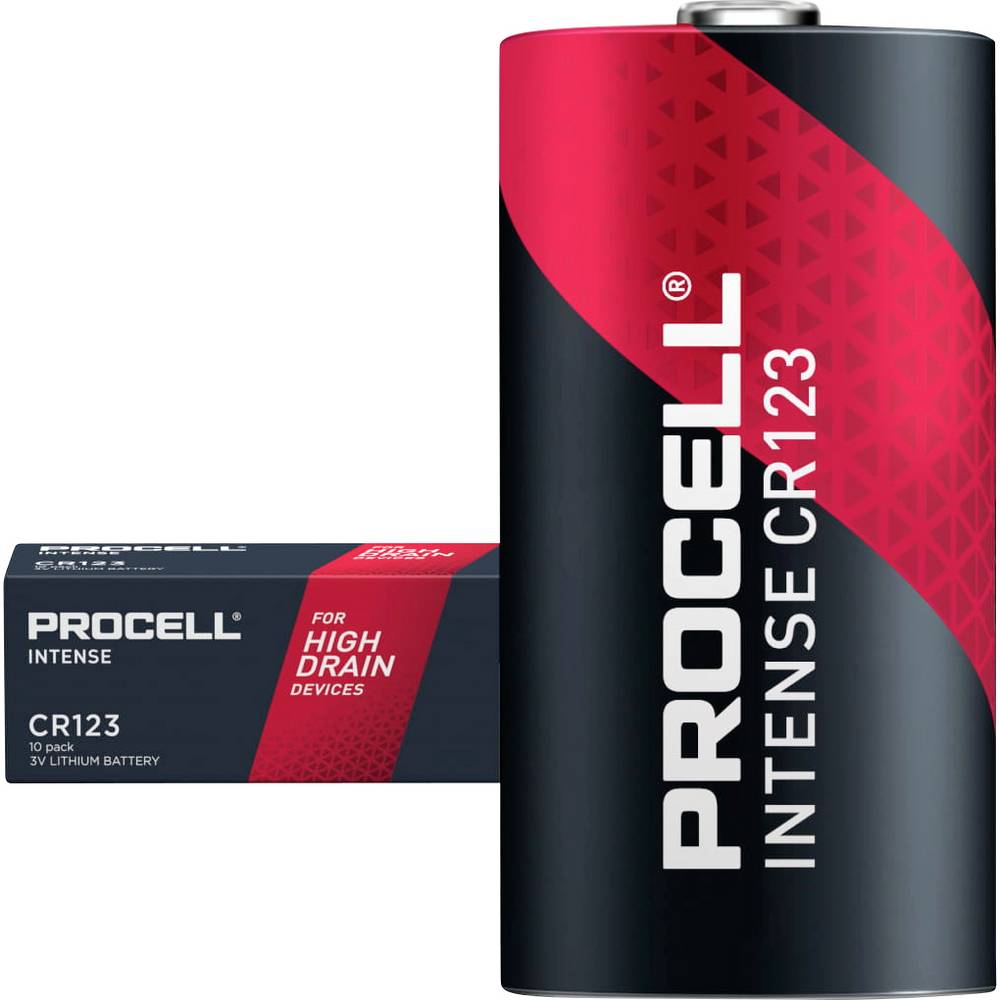 PROCELL Intense CR123A Fotobatterij Lithium 920 mAh 3 V 10 stuk(s)