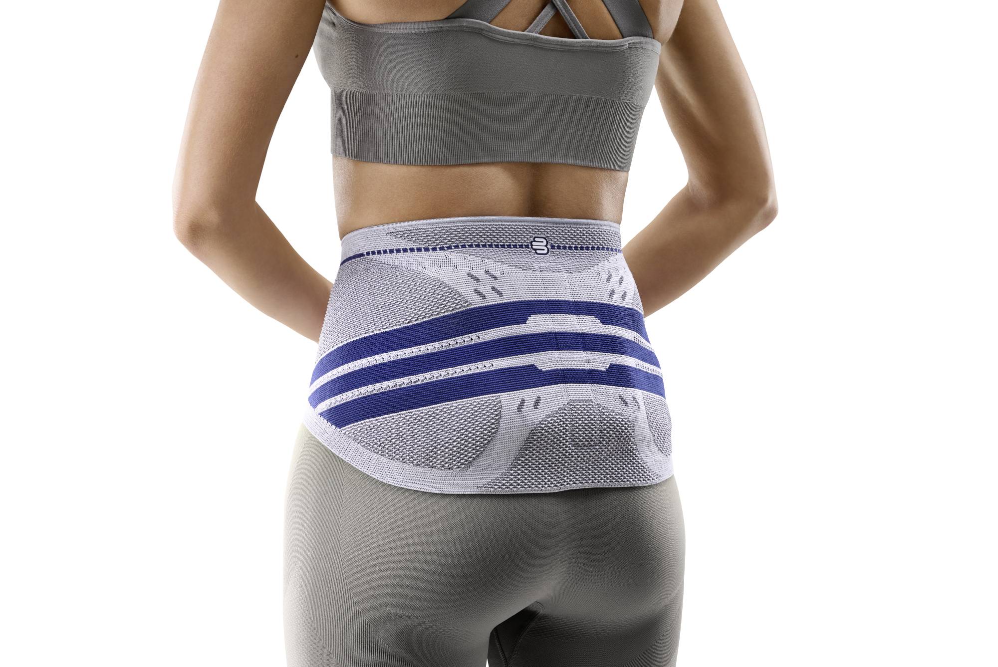 Bauerfeind LumboTrain (VERNIEUWD) Rugbandage Grijs - Waisted