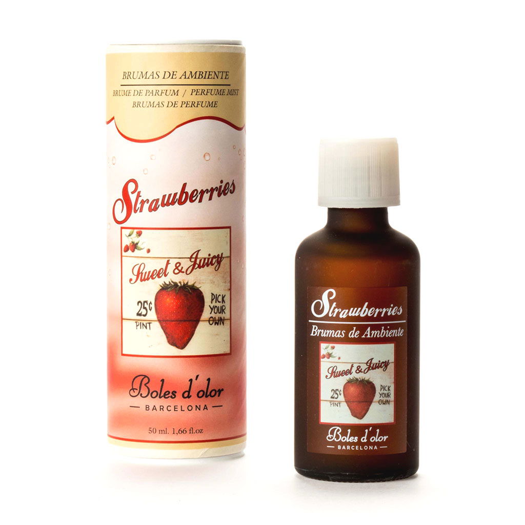 Boles d olor Geurolie Brumas de ambiente 50 ml Strawberries aardbeien - 