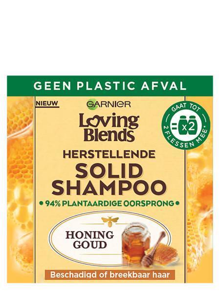 Garnier Loving blends honing goud shampoo bar 60 Gram