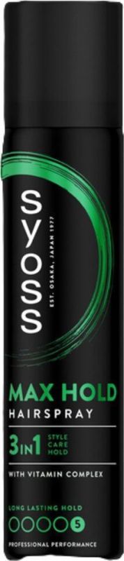 Syoss Hairspray max hold 75 ML