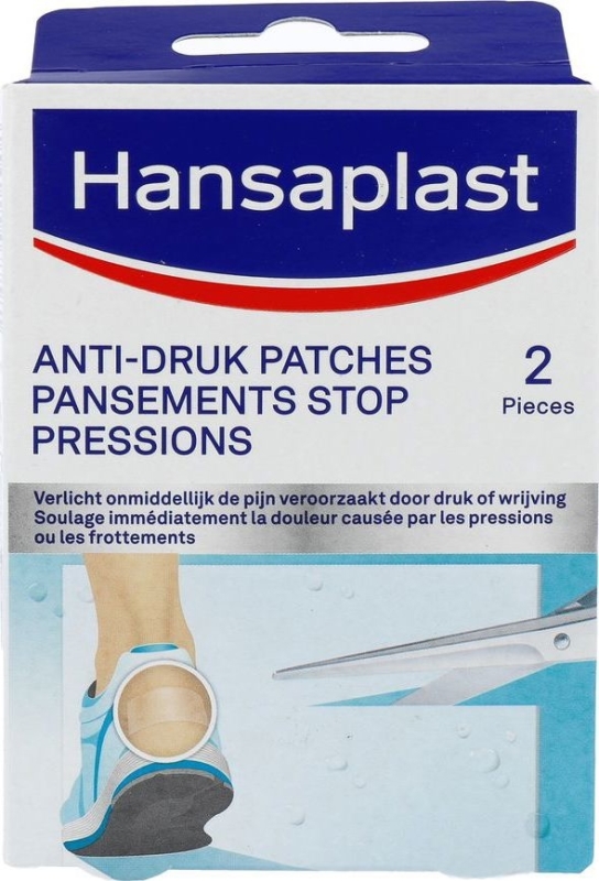 Hansaplast Anti druk patches 2 Stuks