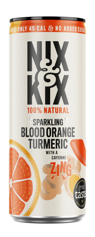 Nix and Kix Blood Orange & Turmeric