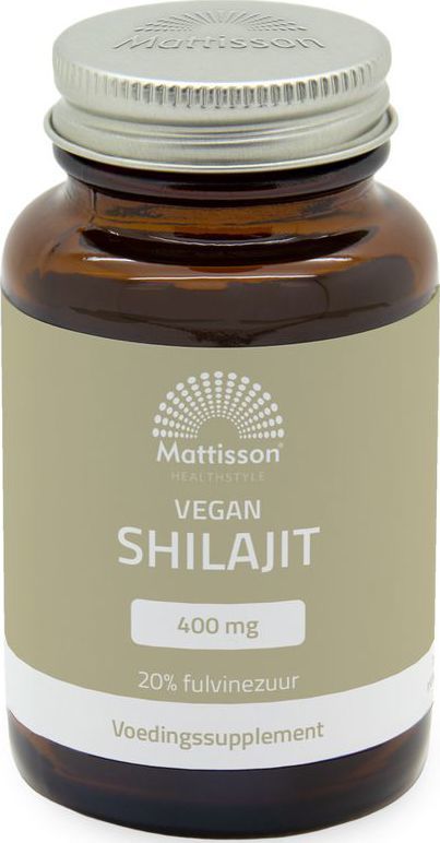 Mattisson Vegan shilajit 400 mg 60 Capsules