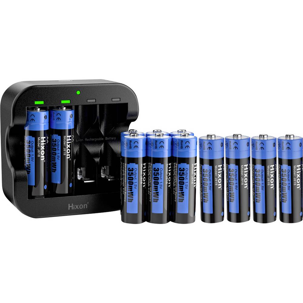 Hixon Q022 Batterijlader Li-ion AAA (potlood), AA (penlite)