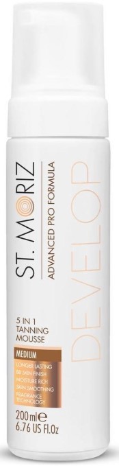 St. Moriz Advanced pro formula 5in1 tanning mousse medium 200ML