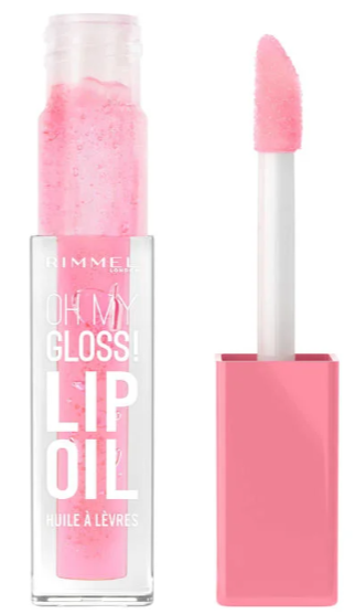 Rimmel London Oh my gloss lip oil - 001 pink flush 4,5 ML
