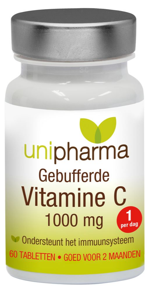 Unipharma Gebufferde Vitamine C 1000mg Tabletten