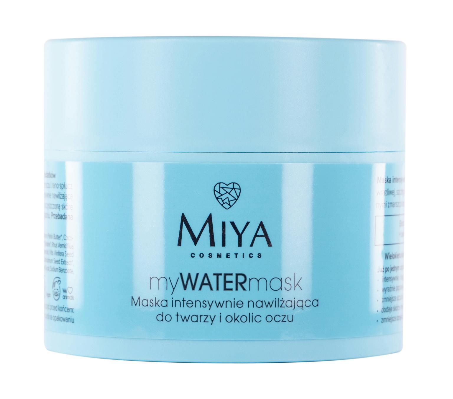 MIYA Cosmetics myWATERmask Intensively Moisturizing Mask 50 ml