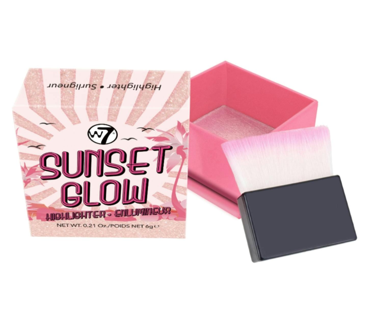 W7 Sunset Glow Highlighter 6 g
