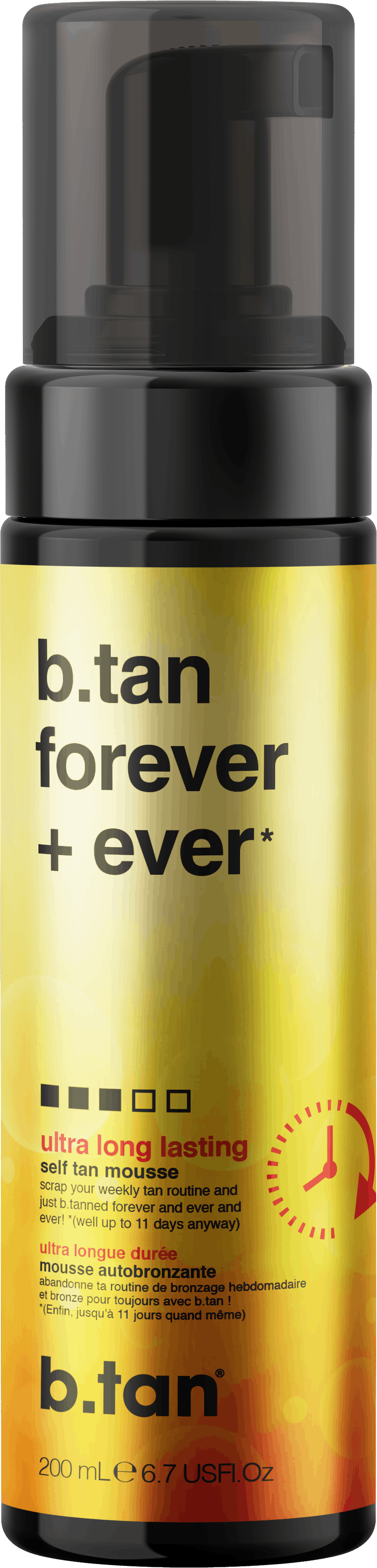 B.Tan Self Tanning Mousse Forever + Ever 200 ml