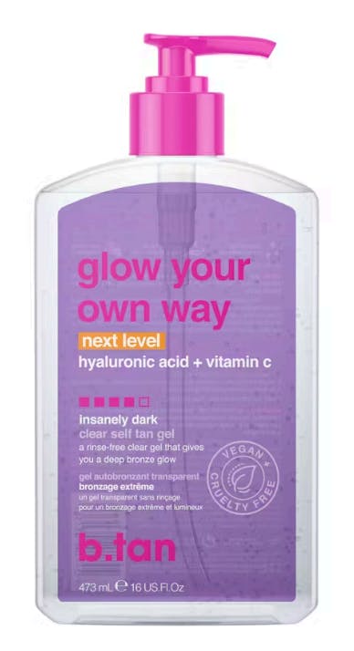 B.Tan Glow Your Own Way Next Level Self Tan Gel 437 ml