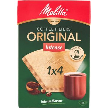 Melitta elitta Original koffiefilters 1x4 Intense 80 stuks bij Jumbo