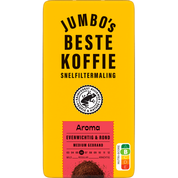 Jumbo's umbo's Beste Koffie Snelfiltermaling Aroma 250 g