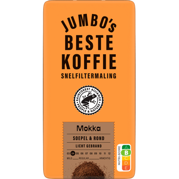 Jumbo's umbo's Beste Koffie Snelfiltermaling Mokka 250 g