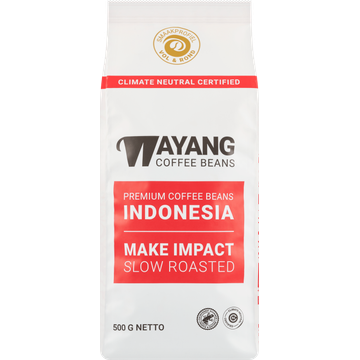 Wayang Coffee ayang Premium Coffee Beans Indonesia 500 g bij Jumbo