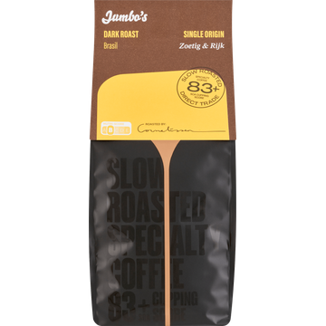 Jumbo's umbo's Dark Roast Brasil Zoetig & Rijk 500 g