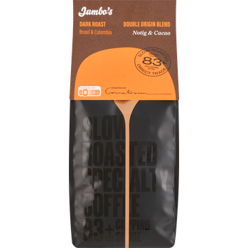 Jumbo's umbo's Dark Roast Brasil & Colombia Notig & Cacao 500 g