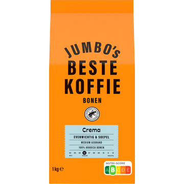 Jumbo's umbo's Beste Koffiebonen Crema 1 kg