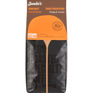 Jumbo's umbo's Dark Roast Brasil & Colombia Notig & Cacao 1 kg