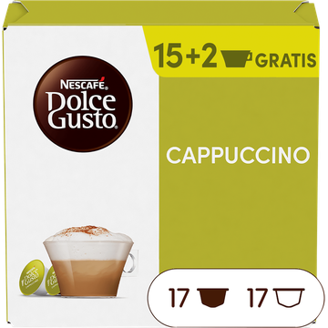 Nescafe escafe Dolce Gusto Cappuccino Capsules 30+4 Gratis bij Jumbo