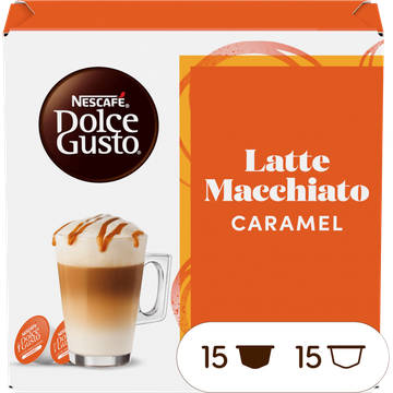 Nescafe ESCAFÉ Dolce Gusto, Caramel Macchiato, 30 capsules, 273 gr bij Jumbo