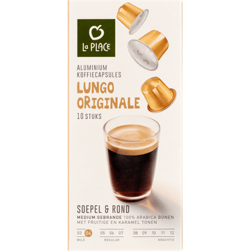 La Place a Place Koffiecups Lungo Originale 10 Stuks bij Jumbo