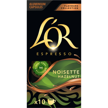 L'or 'OR Espresso Hazelnut Smaak 10 Capsules 52 g bij Jumbo
