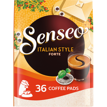 Senseo enseo Italian Style Forte Coffee Pads Gemalen Koffie 36 Stuks 250 g bij Jumbo