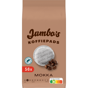 Jumbo's umbo's Koffiepads Mokka 56 Stuks