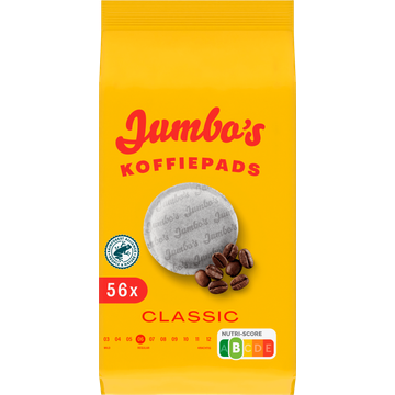 Jumbo's umbo's Koffiepads Classic 56 Stuks