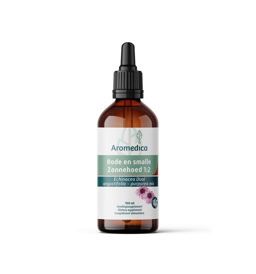 Aromedica Rode en smalle zonnehoed 1:2